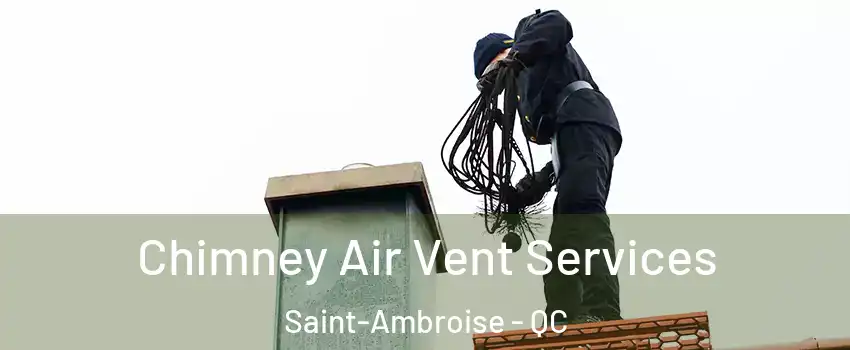  Chimney Air Vent Services Saint-Ambroise - QC