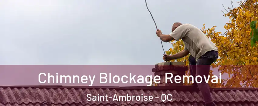  Chimney Blockage Removal Saint-Ambroise - QC
