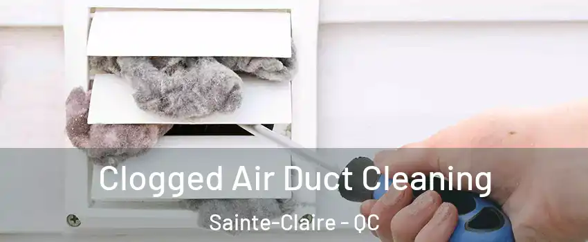  Clogged Air Duct Cleaning Sainte-Claire - QC
