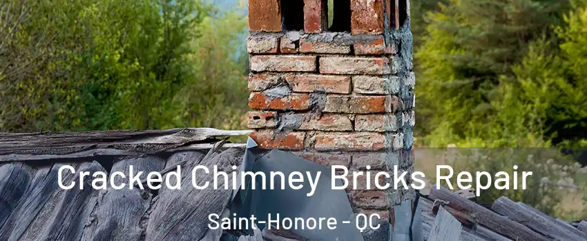  Cracked Chimney Bricks Repair Saint-Honore - QC