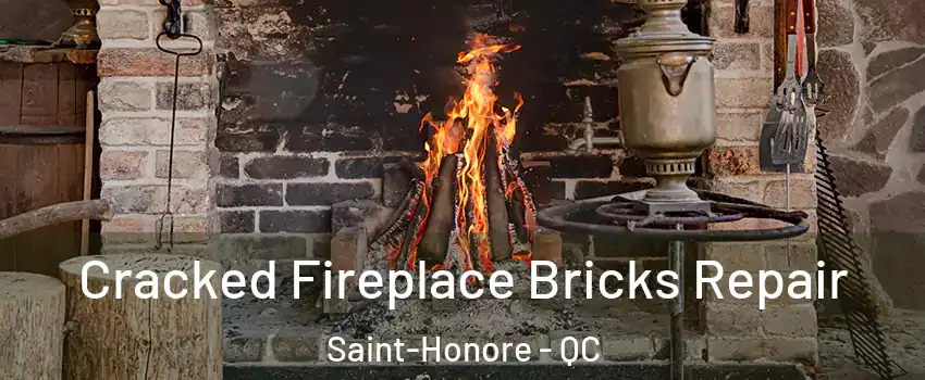  Cracked Fireplace Bricks Repair Saint-Honore - QC