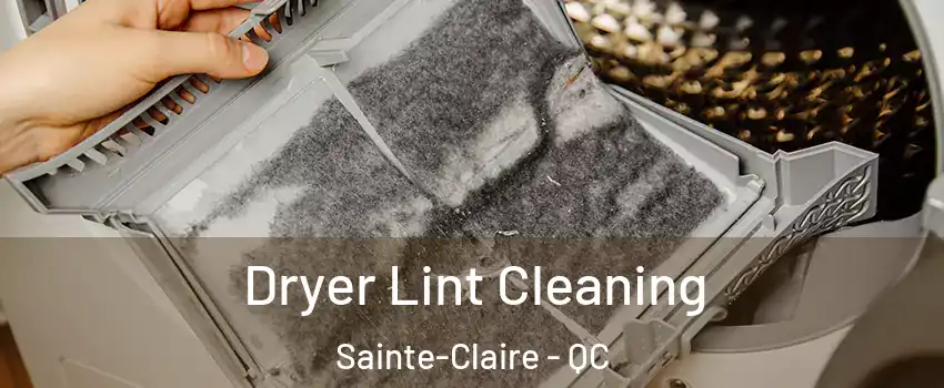  Dryer Lint Cleaning Sainte-Claire - QC