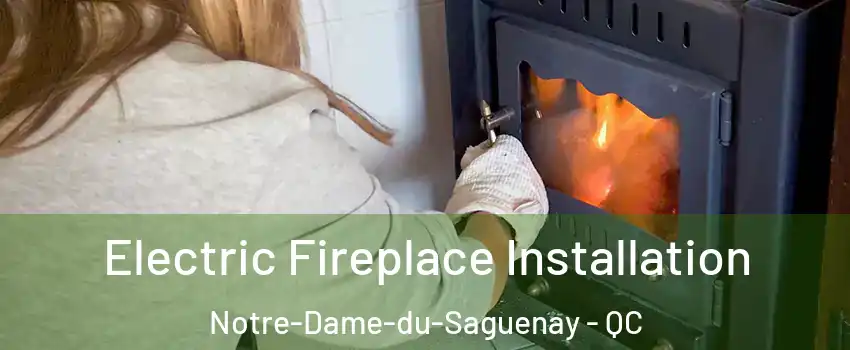  Electric Fireplace Installation Notre-Dame-du-Saguenay - QC