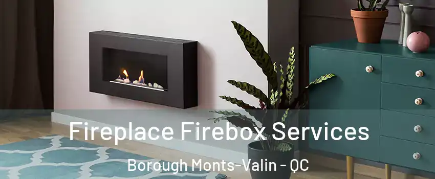  Fireplace Firebox Services Borough Monts-Valin - QC