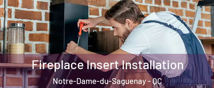  Fireplace Insert Installation Notre-Dame-du-Saguenay - QC