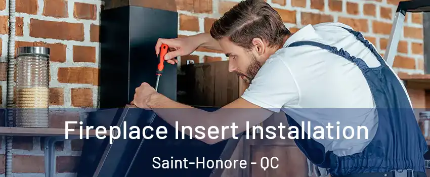 Fireplace Insert Installation Saint-Honore - QC