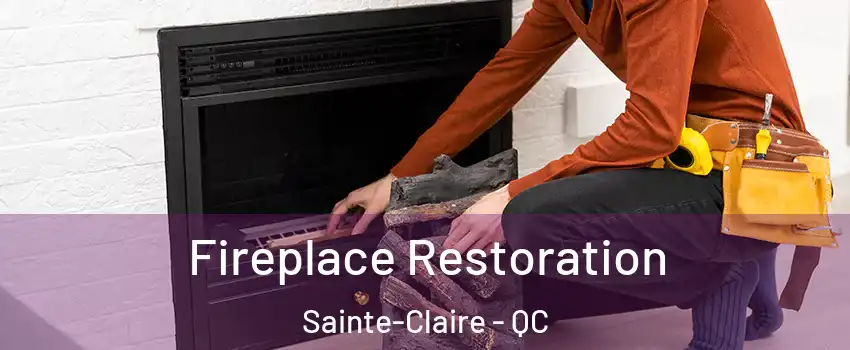  Fireplace Restoration Sainte-Claire - QC