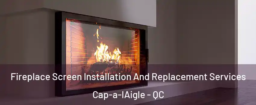 Fireplace Screen Installation And Replacement Services Cap-a-lAigle - QC