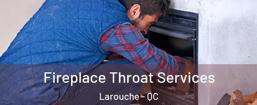  Fireplace Throat Services Larouche - QC