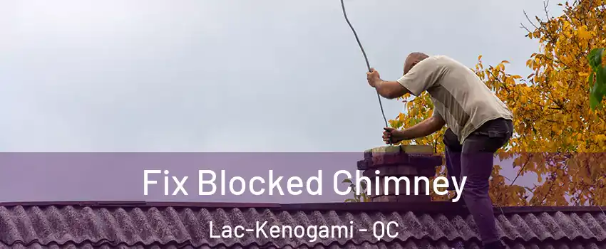  Fix Blocked Chimney Lac-Kenogami - QC