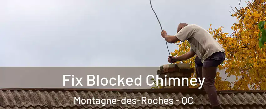  Fix Blocked Chimney Montagne-des-Roches - QC
