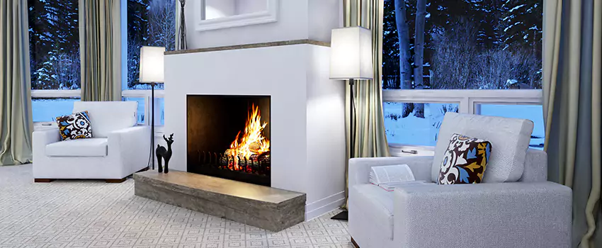 Metal Firebox Installation For Fireplace in Racine, QC