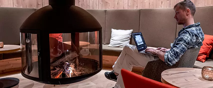 Hanging & Suspended Fireplaces Designer in Racine, Quebec