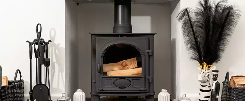 Thelin Hearth Products Providence Pellet Insert Fireplace Installation in Racine, QC