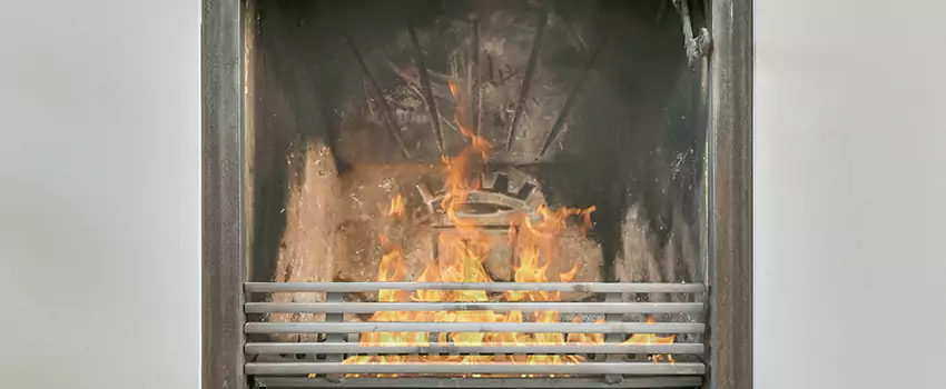 Travis Industries Linear Gas Fireplace Installation in Racine, Quebec