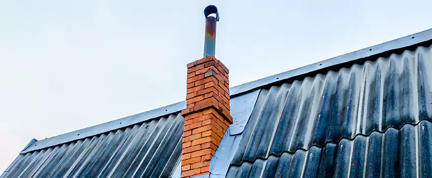 Aluminium Chimney Flashing Repair in Racine, QC