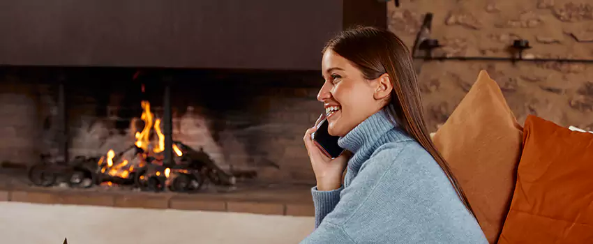 Dimplex Built-In Electric Fireplace Installation in Racine, QC