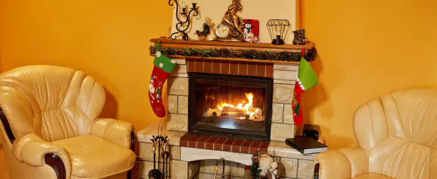 Fireplace Hearth Ideas in Racine, Quebec