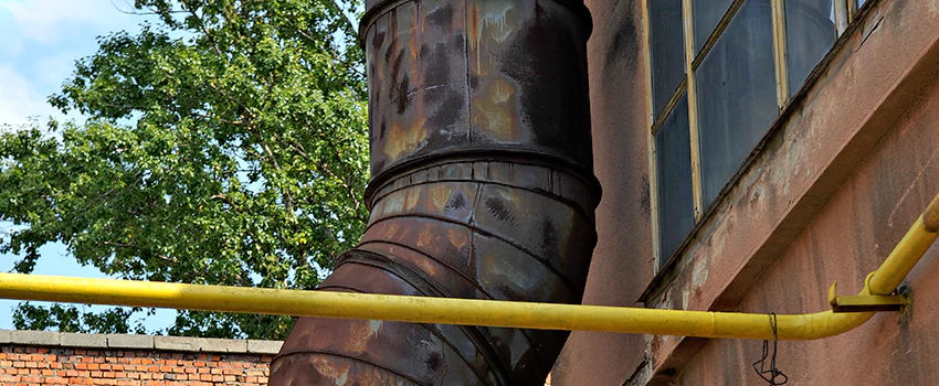 Lightning Protection Installation System for Industrial Chimneys in Racine, Quebec