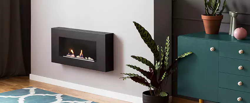 Ortal Island Fireplace Installation in Racine, Quebec