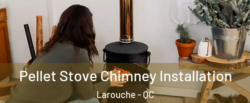 Pellet Stove Chimney Installation Larouche - QC