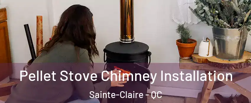  Pellet Stove Chimney Installation Sainte-Claire - QC