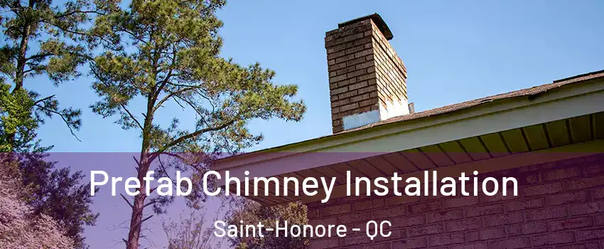  Prefab Chimney Installation Saint-Honore - QC