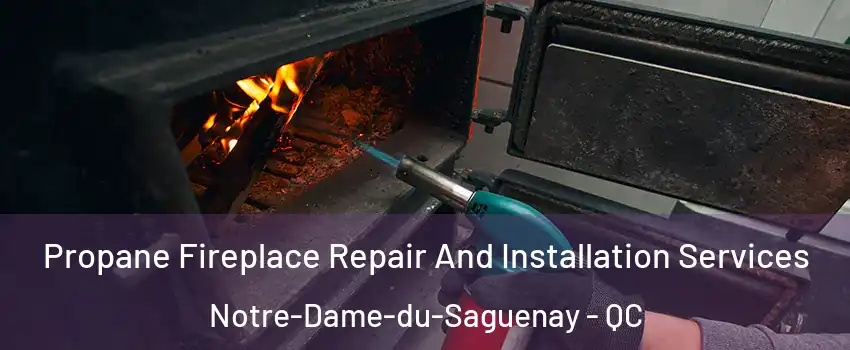 Propane Fireplace Repair And Installation Services Notre-Dame-du-Saguenay - QC
